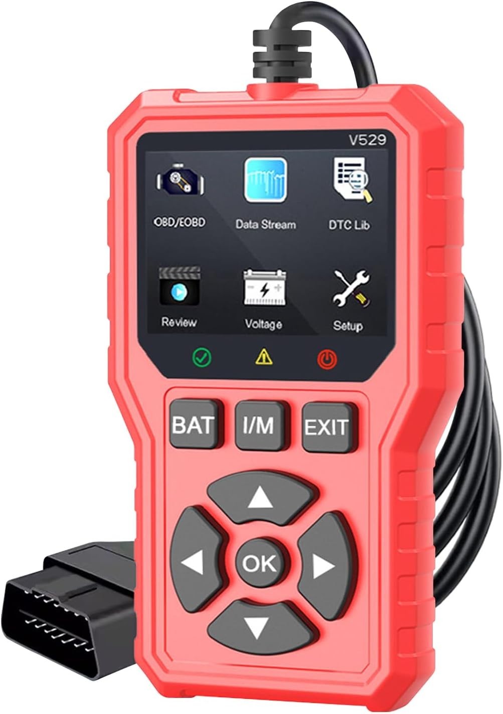 Eafcar Wired OBD2 Scanner Plug & Play Engine Fault Code Reader 20x14x6cm New