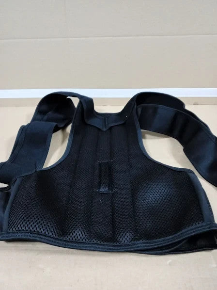 UIOF Posture Corrector Breathable Back Support Belt Neck Shoulder Large New