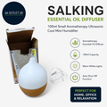 Salking Essential Oil Diffuser 100ml Small Aromatherapy Ultrasonic Cool Mist