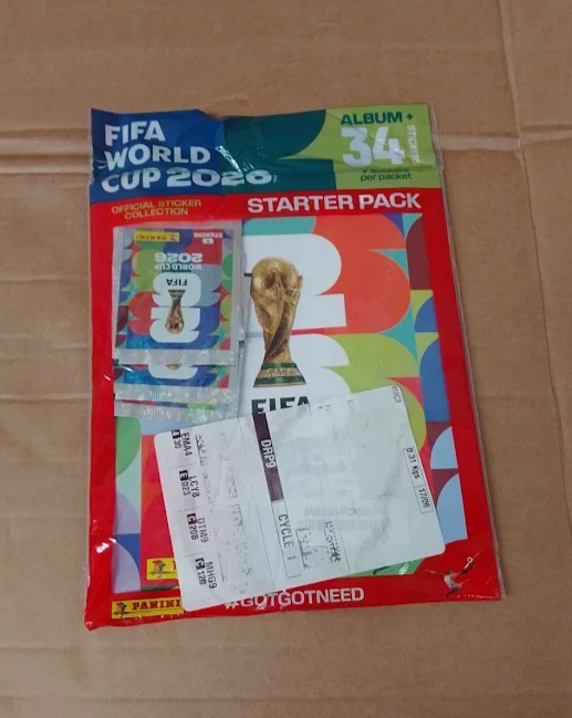 FIFA World Cup 2026 Sticker Collection Starter Pack Football Album Stickers New