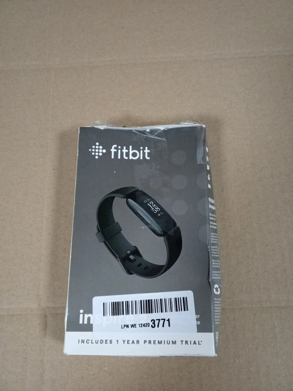 Fitbit Inspire 2 Health & Fitness Tracker 24/7 Heart Rate To 10 Days Black