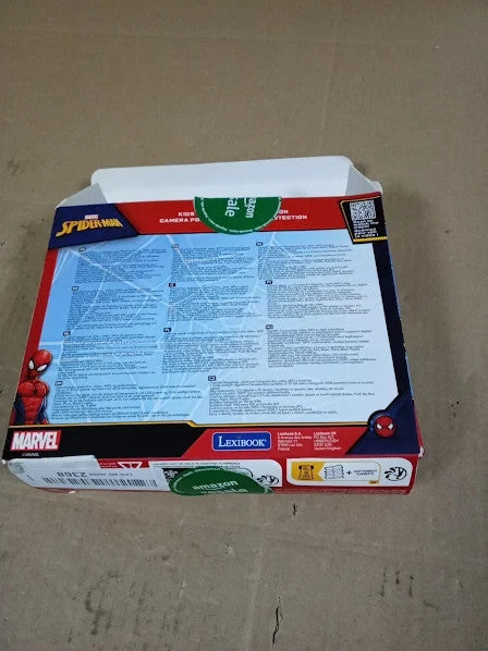 Lexibook DJ078SP Spider Man 4 In 1 camera Children Protection Video New
