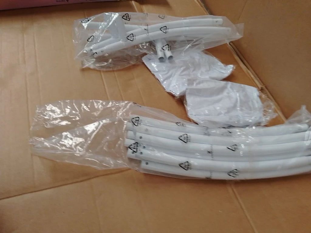 PILIN Metal Round Balloon Arch Kit White Party Wedding Decoration 1.8M New