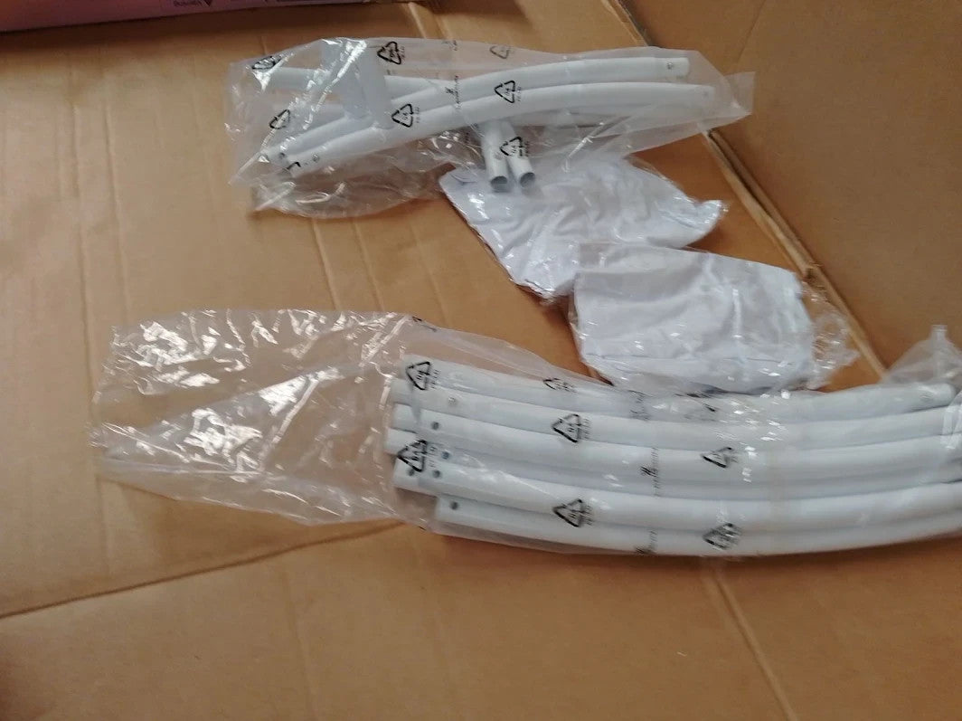 PILIN Metal Round Balloon Arch Kit White Party Wedding Decoration 1.8M New