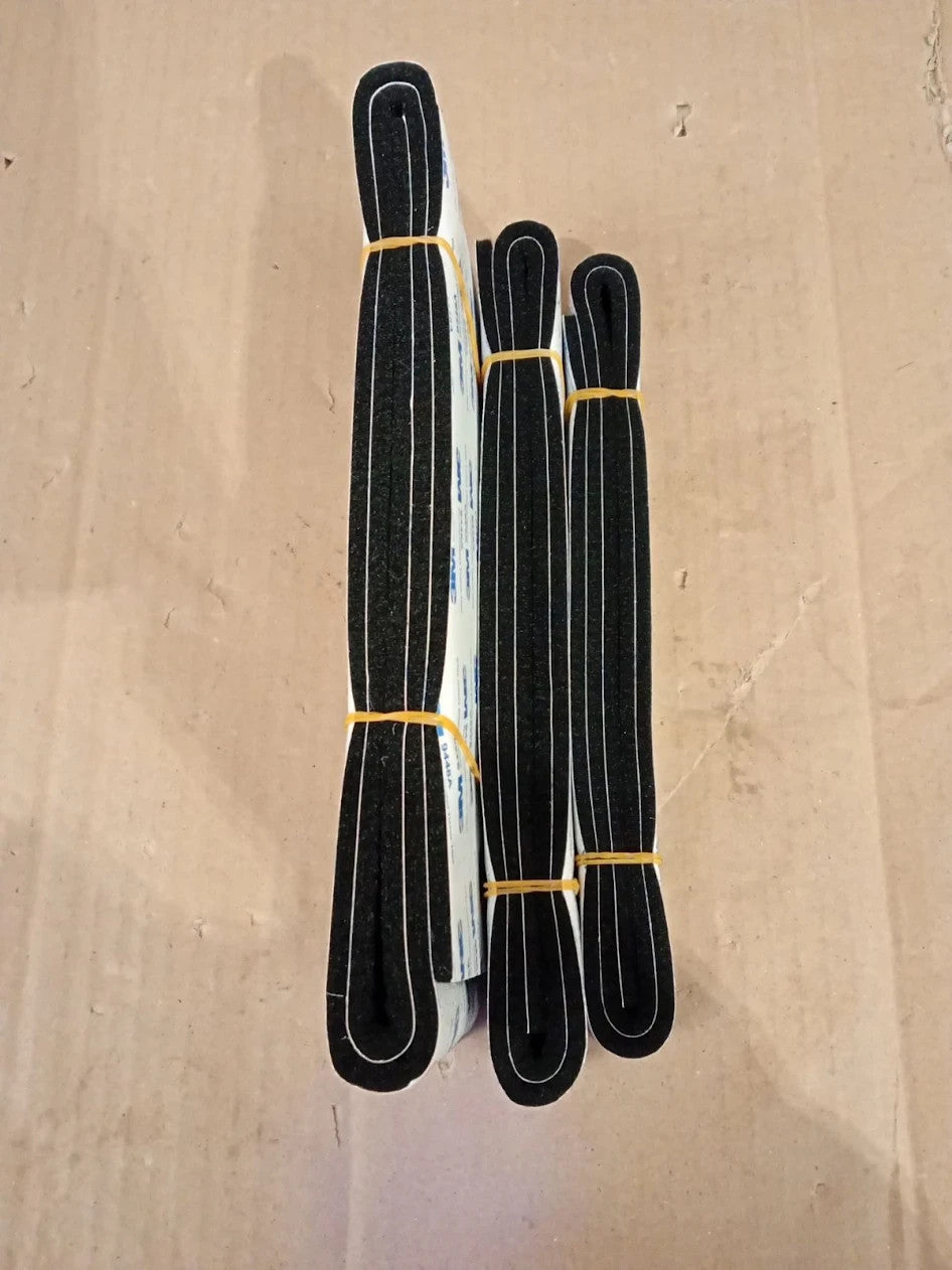 Vicloon Furniture Pad 3 Rolls 120x10x0.5cm + 120x5x0.5cm +1 20x2x0.5cm Black New