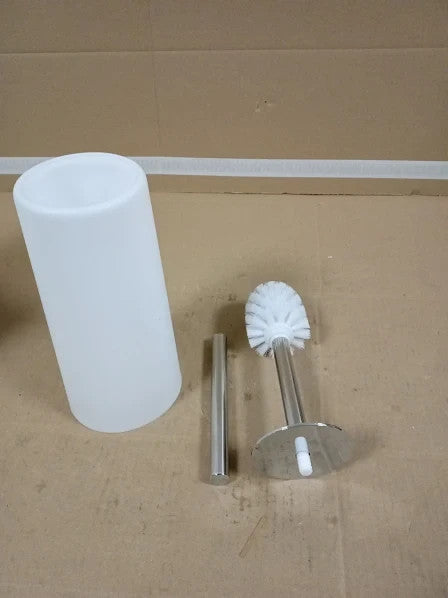 Toilet Brush Premium Loo Brush Set  Elegant Bathrooms Durable Hygienic New