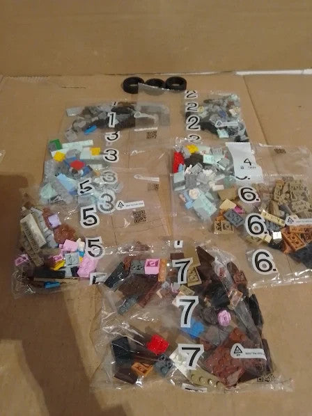 Lego Harry Potter Hagrid & Harrys Motorcycle Ride Play Display Motorbike 9+ New