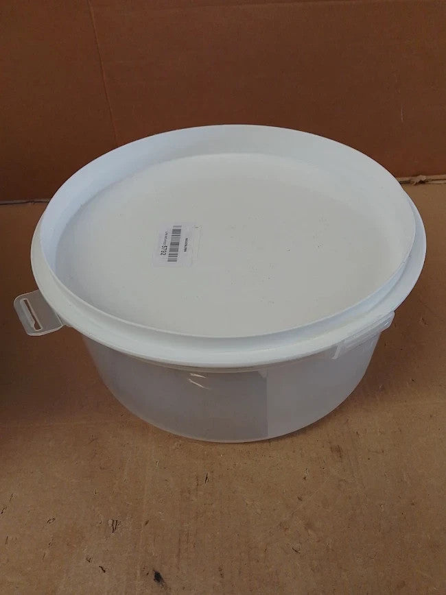 Plastic Cake Carrier Lid Locking Clips Round Cake Box Handle Dishwasher 30cm