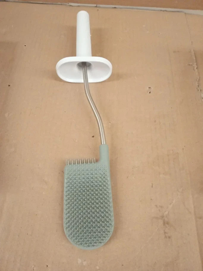 Joseph Joseph Flex Smart Hygienic Silicone Toilet Brush Holder White New