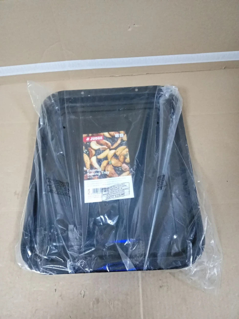 Judge Ovenware 38x30x2cm Baking Tray Enamel Granite Aluminium Free Black
