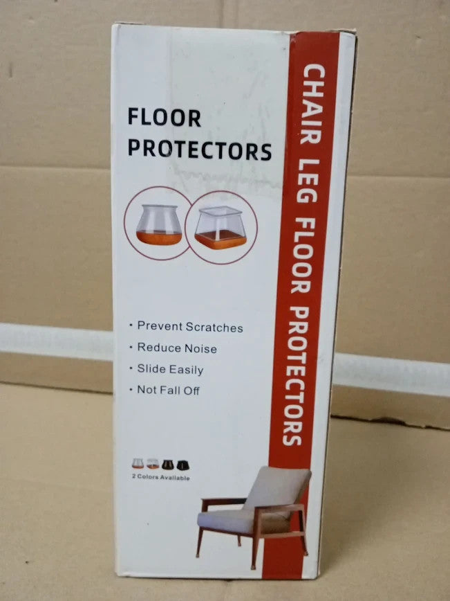 Chair Leg Floor Protectors Furniture Pads Hardwood Sliders Silicone Large