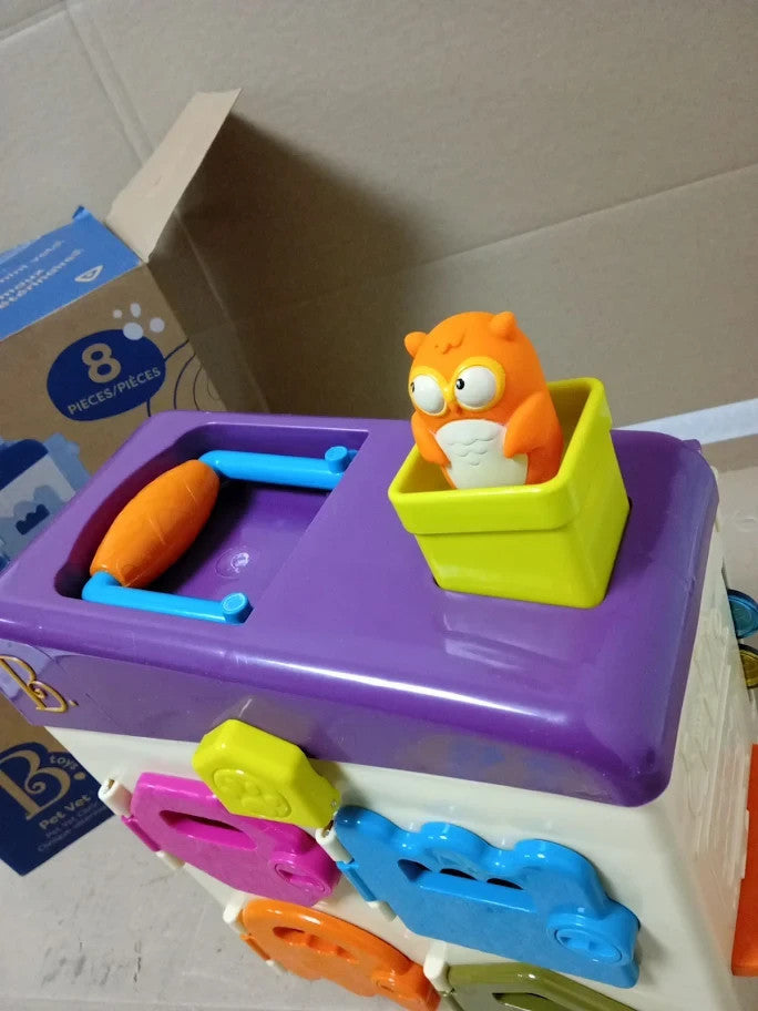 B Toys Vet Set Toddlers Kids Pet Care Pretend Play Plush 2+ New