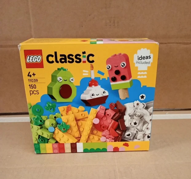 LEGO Classic Creative Food Friends Playset Build Cupcake Ice Cream Taco 4+ New