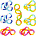 BAIYSFFG Tangle Fidget Toy 7 Pieces Twisty Stress Relief Sensory Kids Adults New