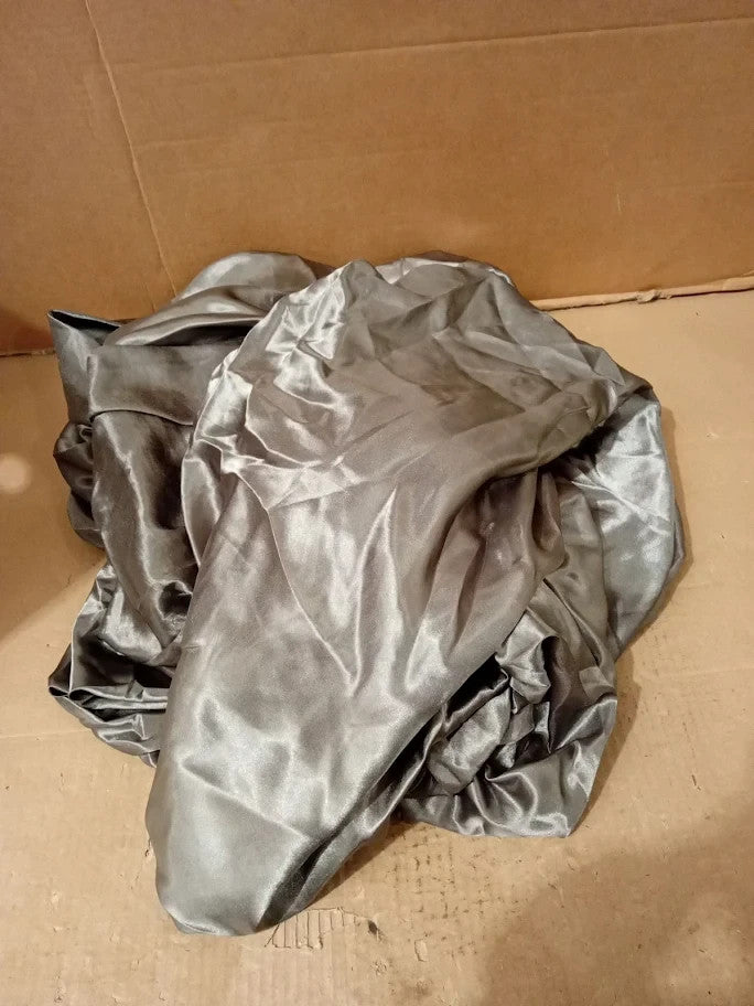 DuShow Satin Fitted Sheet Silky Deep Pocket Bed Sheets Breathable Double New