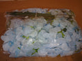 Hinyoco 28pcs Silk Hydrangea Head Stem Artificial Flowers 7in Light Blue