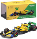 Bburago McLaren Oscar Piastri Monaco GP 2024 Senna 30th Anniversary 14+ New