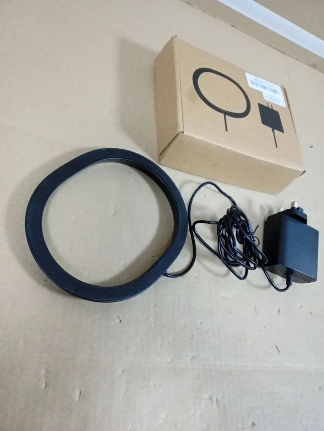 LED Halo Ring Halo Light Table Lamp Vanity Video Call Lighting Black New