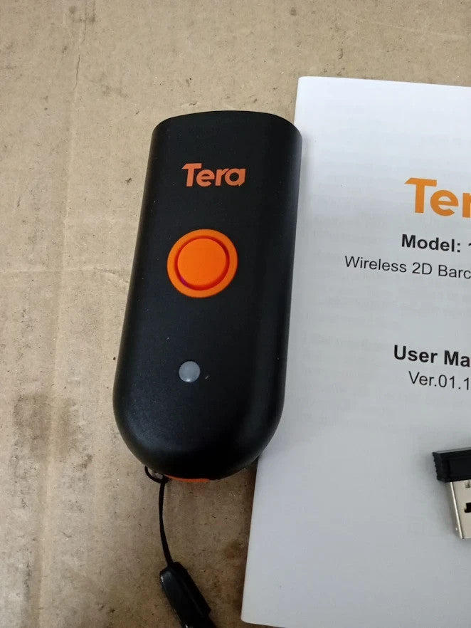 Tera Mini 1D 2D QR Bluetooth Barcode Scanner Wireless USB 3 in 1 Portable New
