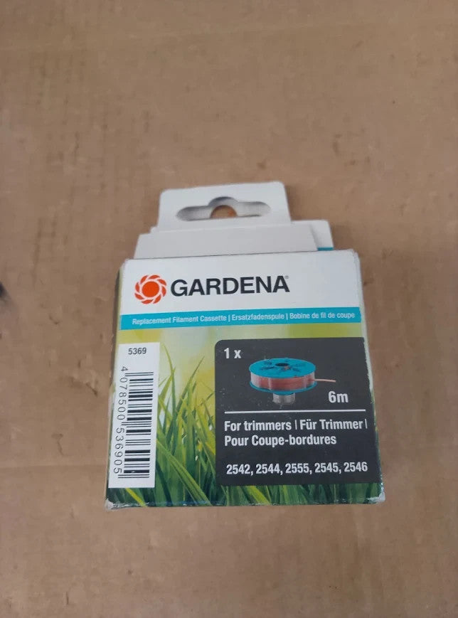 Gardena Interchangeable Spool Gardena Turbo Trimmers Brush Cutters Blue 6mm