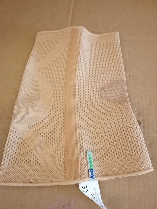Actimove Knee Support Closed Patella 2 Stays Pain Relief Beige XL Design New