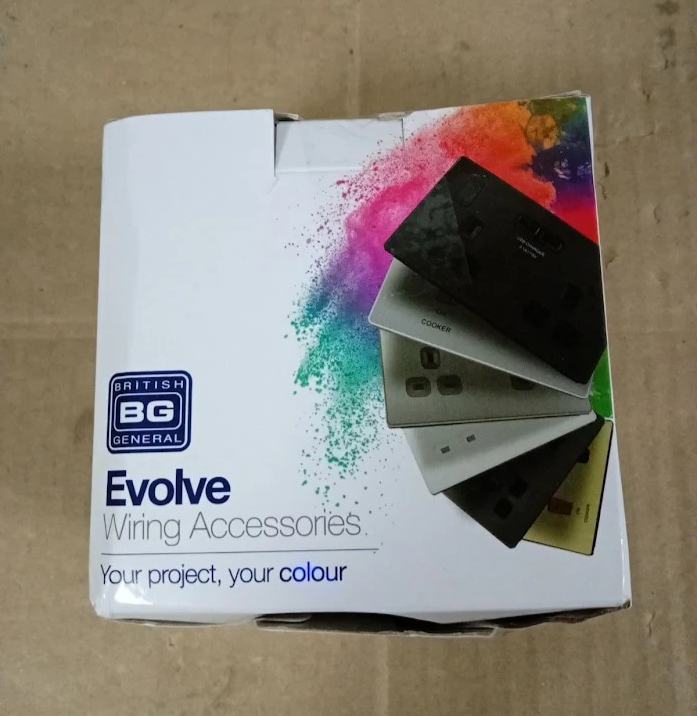BG Evolve Intelligent Double Dimmer Switch Satin Brass 2 Way 200W Screwless New