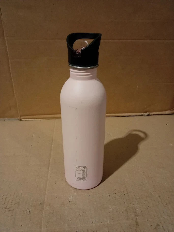 Decor Snap N Seal 1L Stainless Steel Water Bottle With Straw BPA Free Leakproof