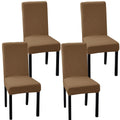 Ocves  Dining Chair Room Set 4 Or 6 Stretch Slipcover Washable 33x20x6cm New