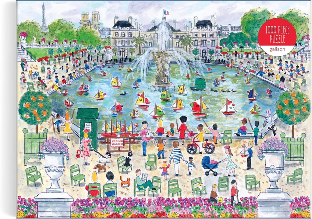 Galison Springtime In Paris 1000Pcs Michael Storrings Puzzle The Spring New