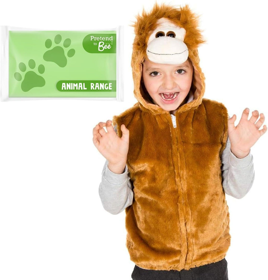 Pretend Bee Monkey Costume Kids Fancy Dress Design Outfit Age 7 Years Animal New