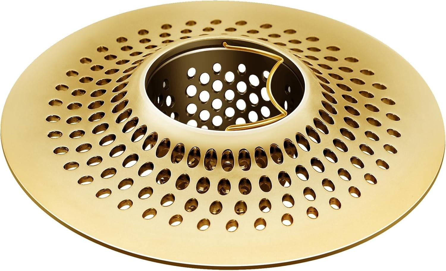 Lekeye Shower Drain Hair Catcher Bathtub Strainer Stall Protector Bronze New