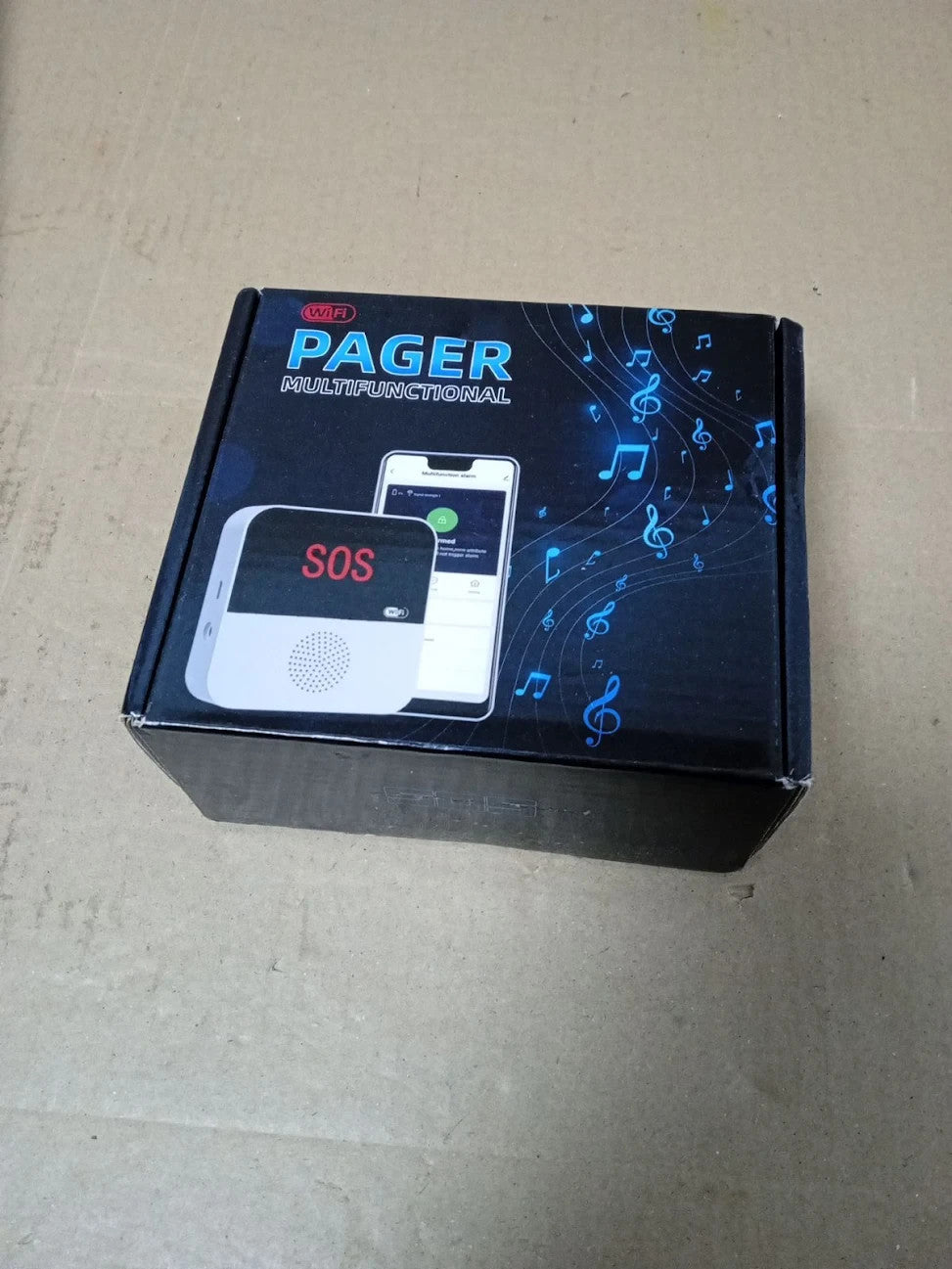 WiFi Caregiver Call Button System Smart App Alert Emergency Personal White New