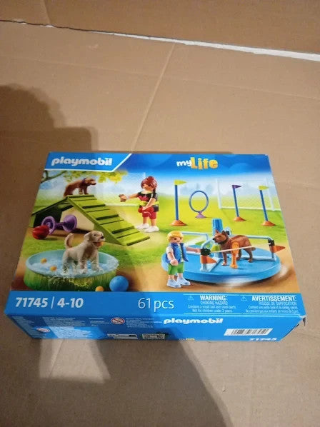 Playmobil My Life Dog Playground For Kids Figures Set Toy Realistic 4+ New