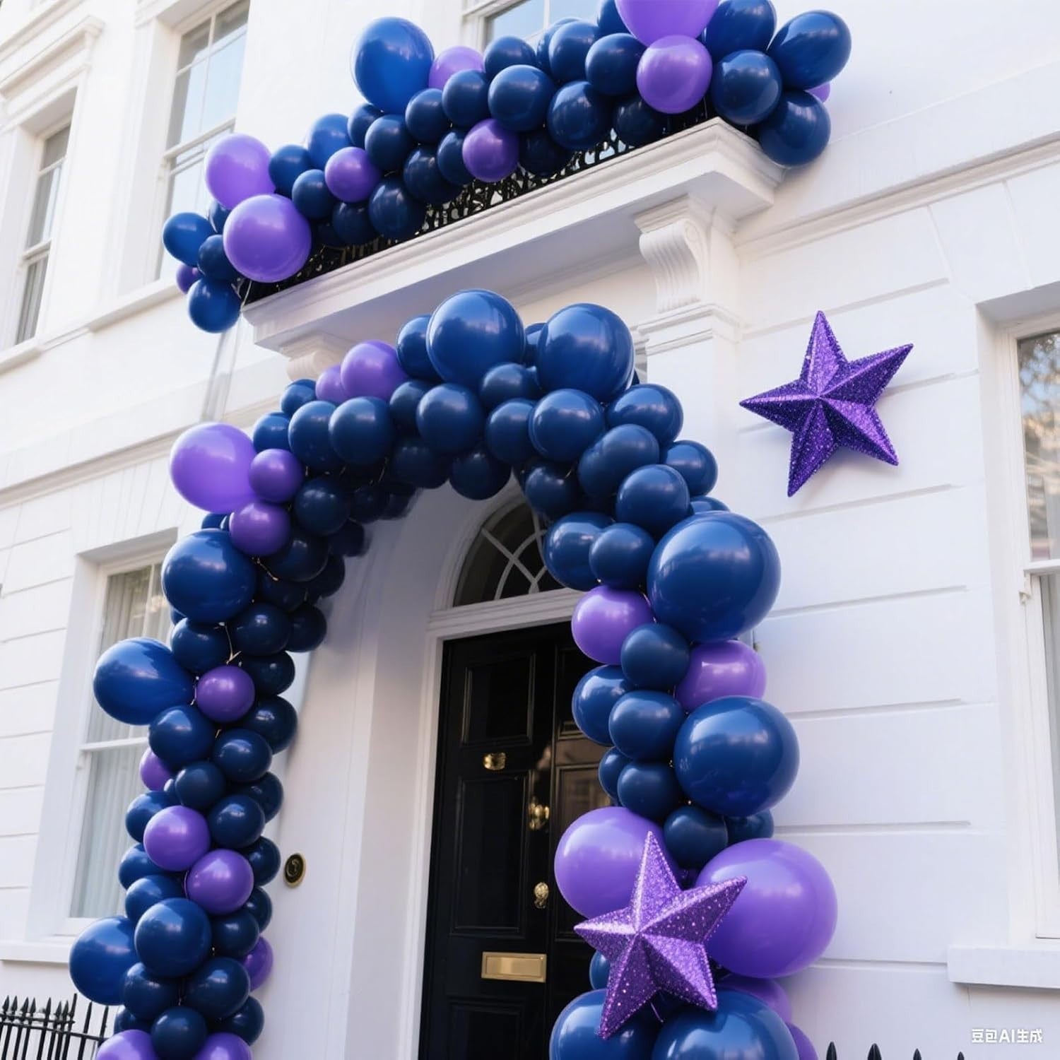 Navy Blue Balloons 100 Pack Yianhien 12in Night Blue Balloons Thick Latex New
