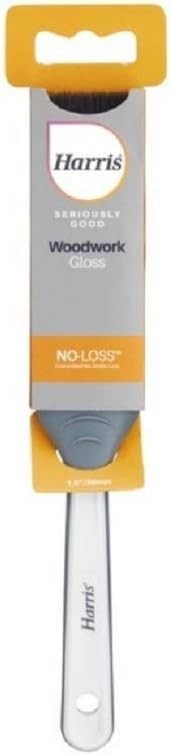 Harris Seriously Good Woodwork Gloss Paint Brush 0.5in Thermoplastic Rubber New