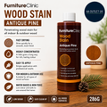 Furniture Clinic Wood Stain Antique Pine Fast Drying Highly Concentrated 250ml