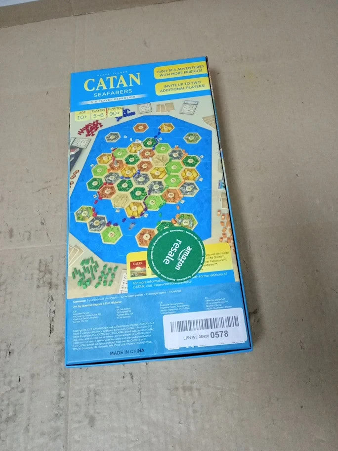 Catan Seafarers 5 To 6 Player Expansion 6th Edition Board Game Expansion 10+ New
