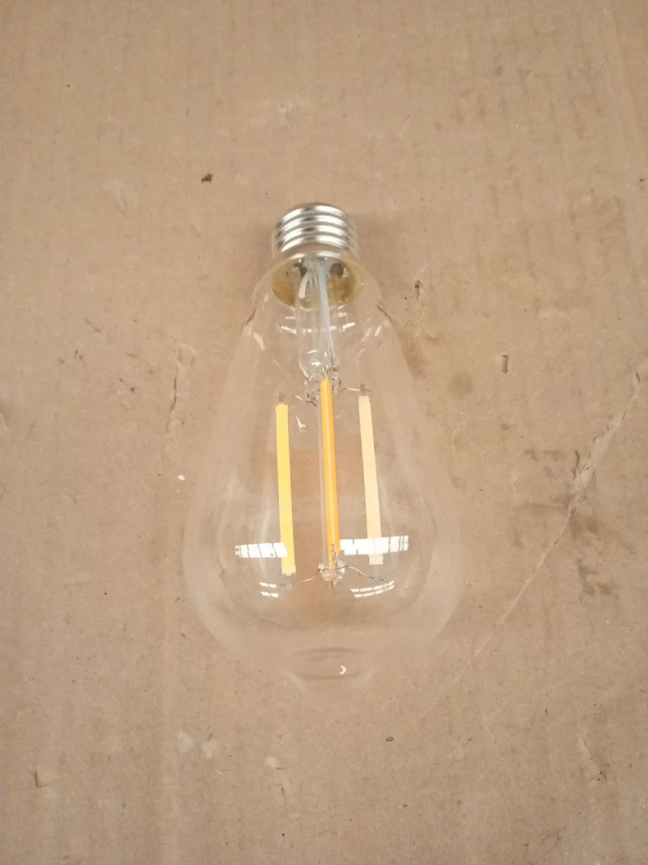 Eglo Connect Smart Home E27 LED Filament Light Bulb ST64 ZigBee Transparent New