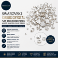 Swarovski XIRIUS Crystal Flat Rhinestones Mixed Shapes Loose Gems Nail Art New