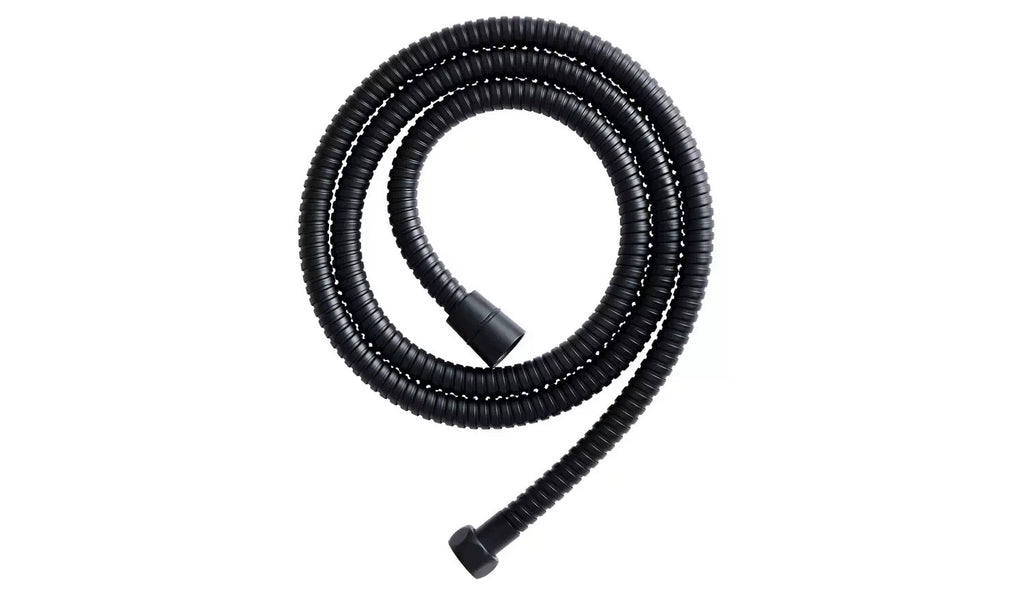 Argos Home 1.5m Shower Hose Black Bathroom Replacement Flexible Pipe Design New