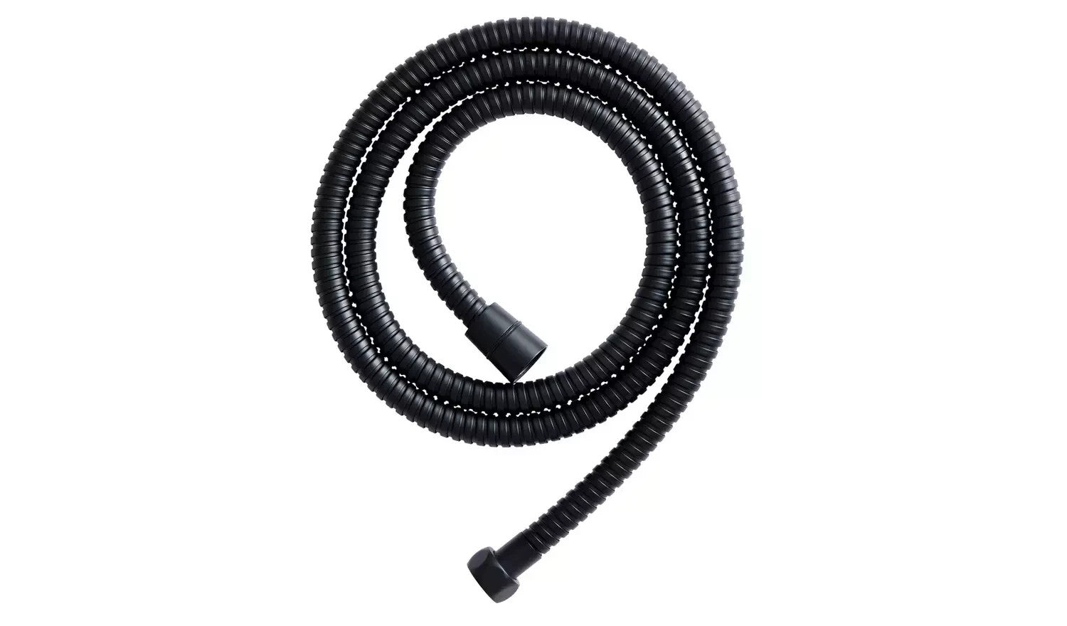 Argos Home 1.5m Shower Hose Black Bathroom Replacement Flexible Pipe Design New
