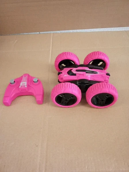 Cmj Rc Cars 360 Spin Attack Stunt Electric Race Stunt Double Sided Pink New