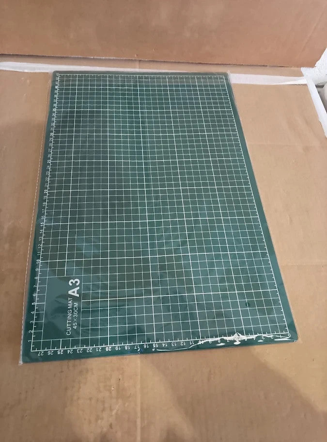A3 Cutting Mat Kit Carving Crafts Board Sewing Self Healing Green