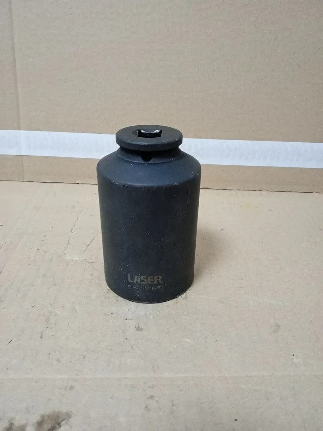 Laser 5531 Drive Shaft Nut Socket Bi Hex 1/2in D 46mm Metal Variety Pack