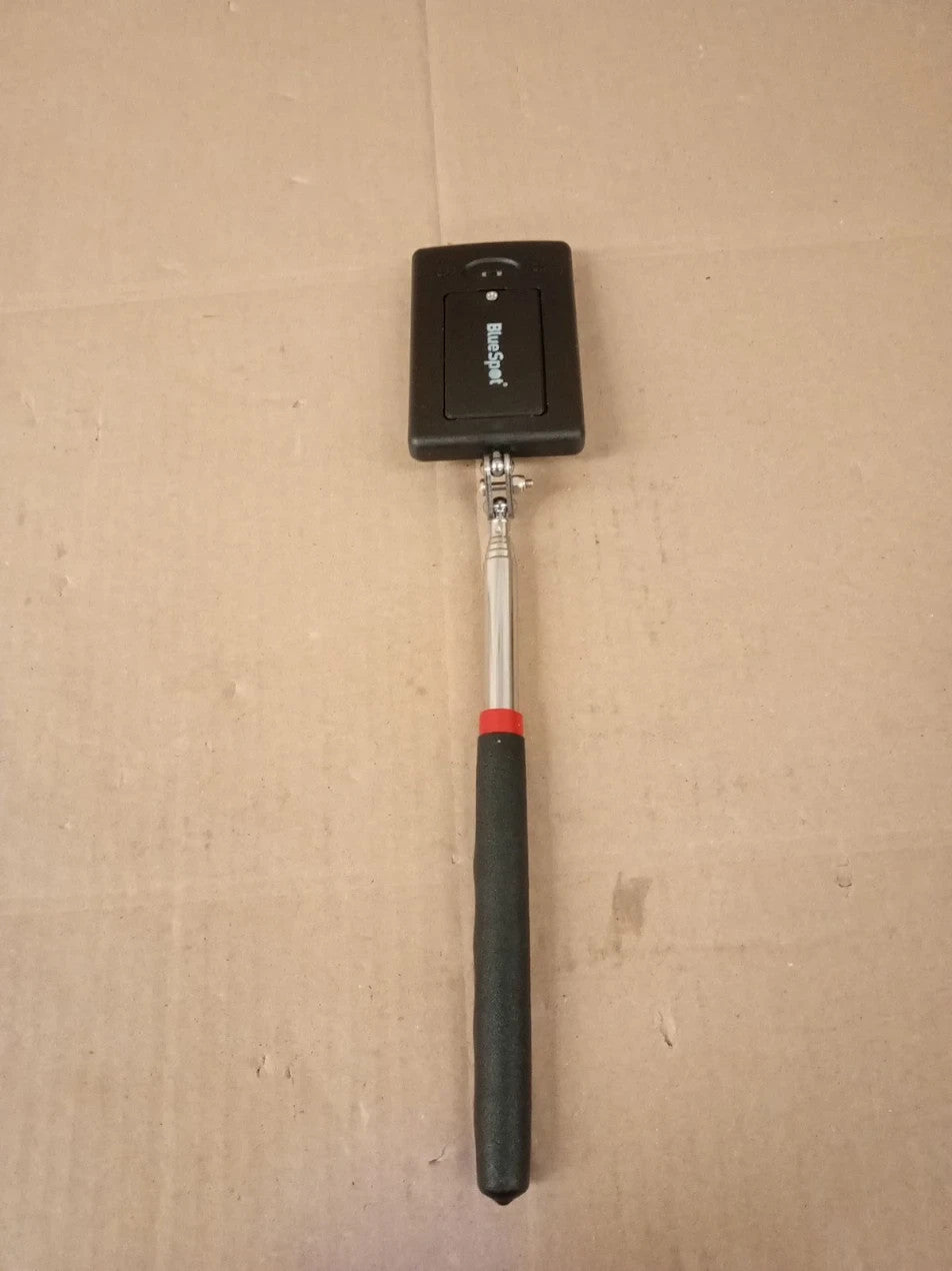 Blue Spot 07301 LED Inspection Mirror Extends 870mm Mirror 65x40mm