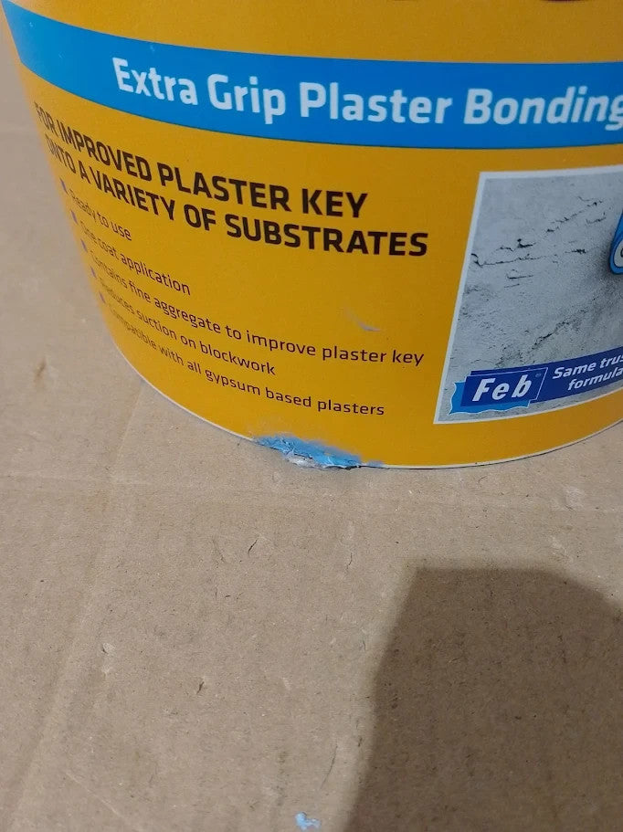 Sika Blue Grit Extra Grip Plaster Bonding Agent Ready To Use Multi Purpose 5L