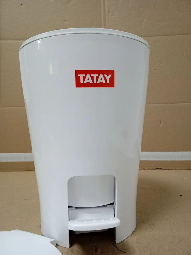 Tatay Bathroom Bin Pedal Diabolo 5L Inner Bucket Handle Practical Easy To Clean