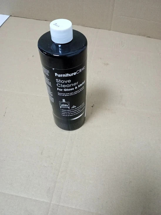 Furniture Clinic Stove Glass Metal Cleaner Clean Removes Ash Carbon New