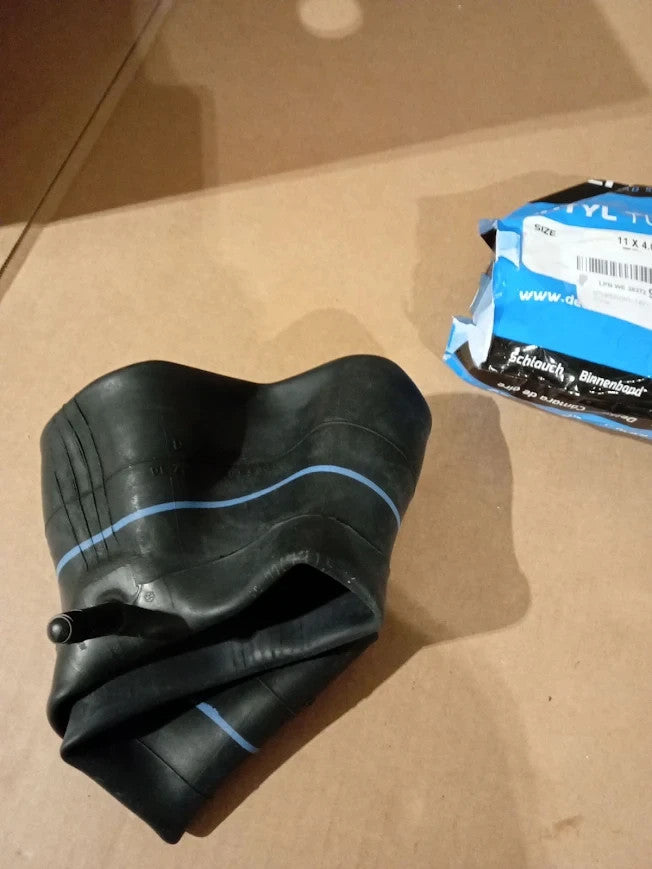 Bits4reasons 5in Diameter Multipurpose Butyl Inner Tube TB 11x4.00-5 Rubber New