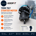 Goofit Motorcycle Trim Tilt Starter Motor Replacement Outboard 25HP 30HP 40HP